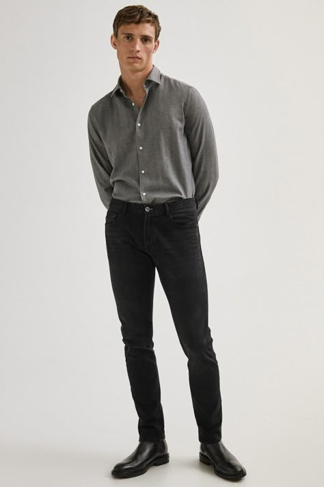 Black Jeans Outfit Mens Formal, Men’s Black Jeans Outfit Winter, Black Shoes Men Outfit, Black Jeans Pants Outfit, Black Pants Outfit Men Casual, Men’s Black Jeans Outfit, Men Black Jeans Outfit, Black Pants Men Outfit, Black Oxfords Outfit