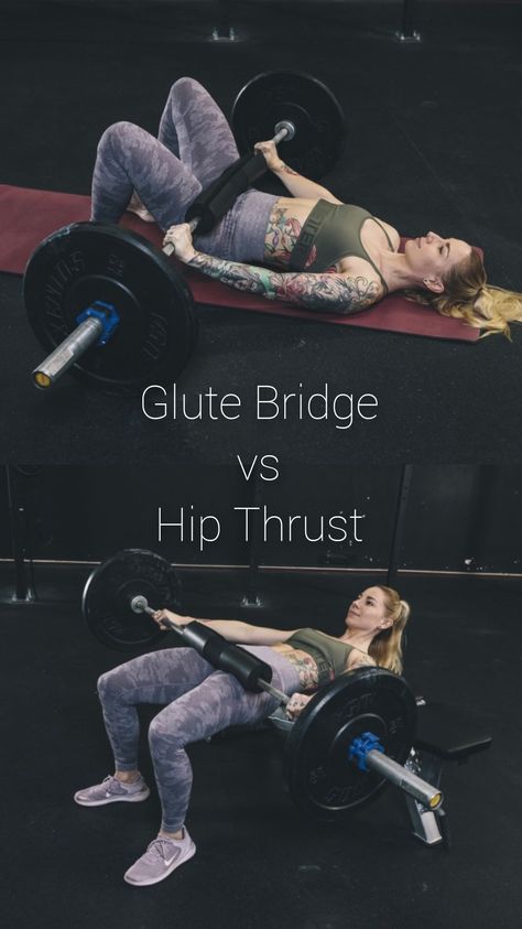 Cable Hip Thrust, B Stance Hip Thrust, Bench Hip Thrust, Db Glute Bridge, Hip Thrust Vs Kas Glute Bridge, Barbell Exercises, Strong Glutes, Barbell Hip Thrust, Quads And Hamstrings