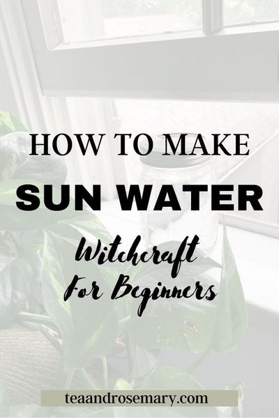 What Is Sun Water And how to make sun water | Read all about green witchcraft and simple witchcraft for beginners in this post on how to make sun water #howtomakesunwater #sunwater #greenwitchcraft #simplewitchcraft How To Make Sun Water, Simple Witchcraft, Solar Witch, Water Blessings, Beginner Witchcraft, Sun Magic, Witch Things, Witchcraft Spells For Beginners, Water Witch