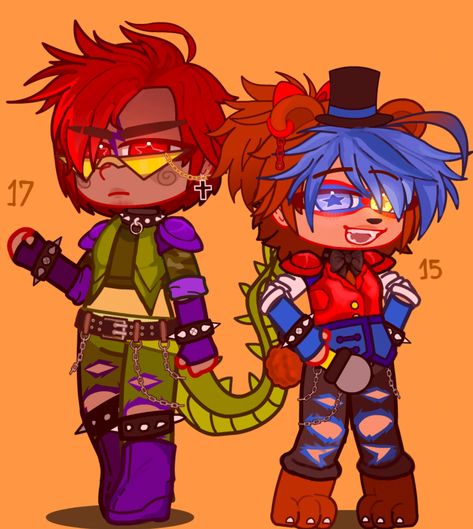 Well I repeat again, they are not human or animatronic, they are anthropomorphic!! and if in my au Freddy and monty are a couple !! Well at least after the discussions... but they are a very cute couple💗💐 Glamrock Freddy As A Human, Monty Human Fan Art, Security Breach Oc Human, Glam Freddy X Monty, Gacha Club Glamrock Freddy, Glam Rock Freddy Gacha Club, Fnaf Sb Gacha Club, Fnaf Animatronics Gacha Club, Fnaf Ocs Gacha Club