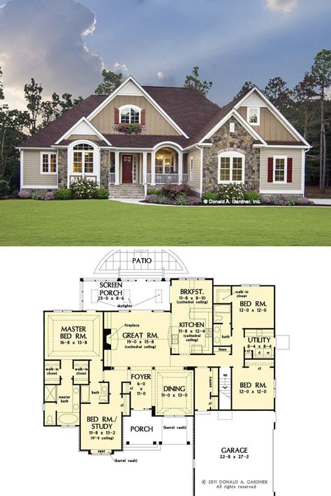 One Story Suburban House Floor Plans, Blueprint Of House, Sims 4 Single Floor House, Bloxburg Ranch House Layout, House Design 1 Story, One Story Home Layout, Single Story Brick House, Single Family Home Floor Plans, 4 Bedroom House Plans 1 Story