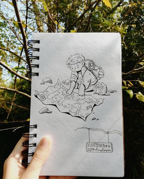 Inktober 2024 Discover, Inktober 2024 List, Map Inktober, Expedition Inktober, Guidebook Inktober, Journal Inktober, Inktober List, Inktober Inspiration, Inktober Ideas