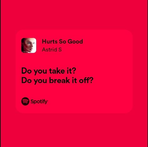 Hurts So Good, Astrid S, Song Lyrics, Singers, Songs, Music