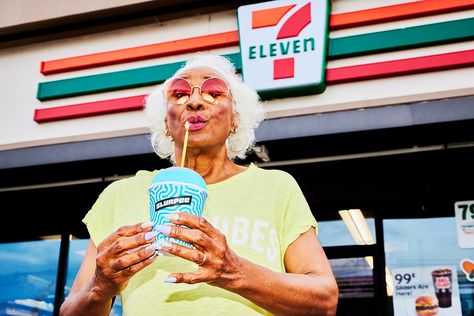 You Can Get a Free Slurpee at 7-Eleven Any Day in July, Not Just on 7/11 7 Eleven Photoshoot, 7 Eleven Slurpee, Pineapple Whip, Happy National Day, Birthday Traditions, Blueberry Lemonade, Chief Marketing Officer, Brain Freeze, 7 Eleven