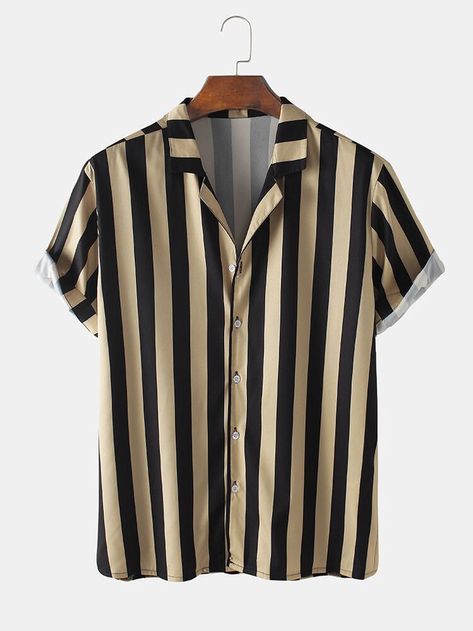 Male Blouse, Striped Shirt Men, Collar Shirt Men, Collar T Shirt, Blouse Sale, Mens Stripes, Collar Tshirt, Men Shirt, Men Shirt Style