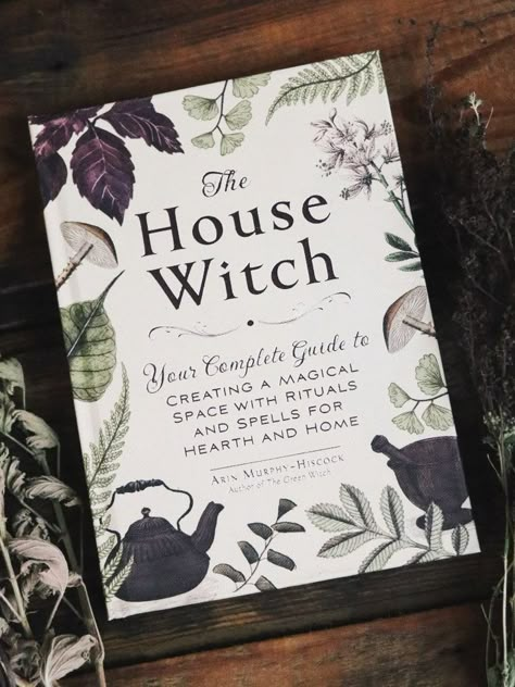 The House Witch Book, House Witchcraft, Witchcraft Magic, Green Witchcraft, Magia Das Ervas, Witchcraft Books, Witchcraft For Beginners, Baby Witch, Witch Books