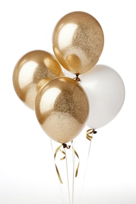 Elegant gold white balloons celebration | free image by rawpixel.com / Napas Gold White Balloons, White And Gold Balloons, Future Collage, Gold Balloons Decorations, Anniversary Balloons, Gold Video, Beautiful Balloons, Bakery Interior, Gold Anniversary