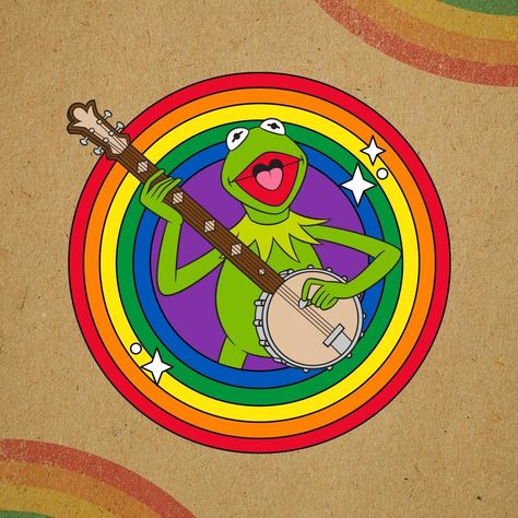 Rainbow Connection, The Lovers, The Frog, Iphone Wallpapers, Phone Wallpapers, The Dreamers, Wallpapers, Rainbow, Iphone