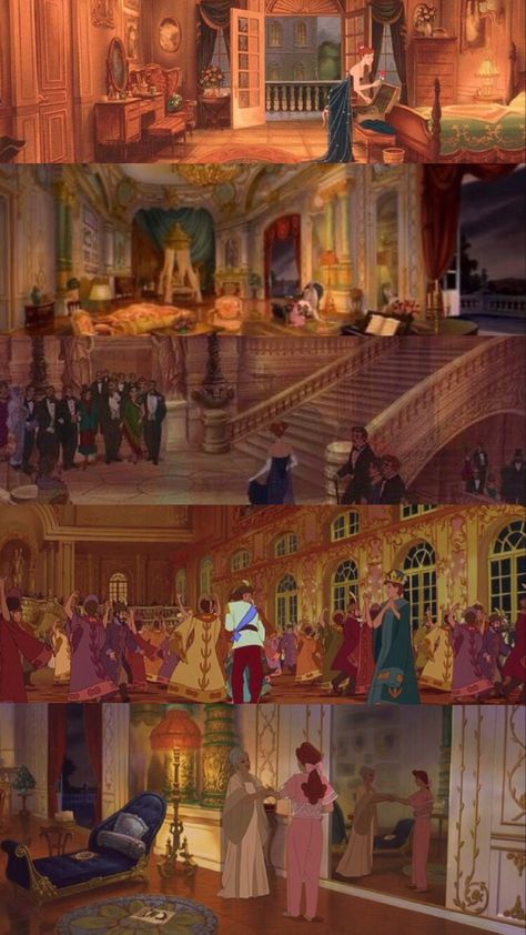 Animated Movie Aesthetic, The Romanovs Aesthetic, Anastasia Concept Art, Anastasia 1997 Aesthetic, Anastasia 1997 Wallpaper, Anastasia Movie Scenes, Anastasia Castle, Anastasia Movie Wallpaper, Anastasia Aesthetic Disney