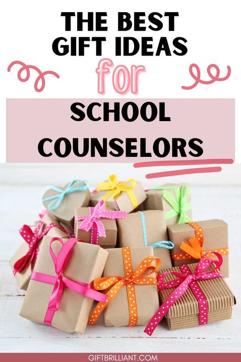 Show your appreciation for the school counselors in your life with our collection of thoughtful and unique gifts. Whether it's for National School Counseling Week or just to say thank you, we have a range of gift ideas that are sure to make them feel valued and appreciated. Our gift list has something for every type of counselor. Browse our collection and find the perfect gift to show your gratitude for all they do to support students and help them succeed. Counselors Appreciation Ideas, Gifts For Counselors Week, National School Counseling Week Gifts, Gift Ideas For School Counselors, School Counselor Appreciation Week Gifts, School Counselors Week Gifts, Counselor Gifts Appreciation, Guidance Counselor Appreciation Week Gift Ideas, Gifts For School Counselors