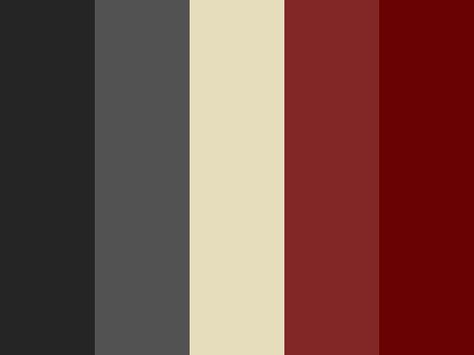 "Grimm Fairytale" by TwitchyPassion black, burgundy, cream, fairy, fairytale, gray, grey, grim, grimm, maroon Color Palate, Bathroom Colors, Colour Schemes, Grimm, Color Pallets, My New Room, Room Colors, Red And Grey, Wall Colors