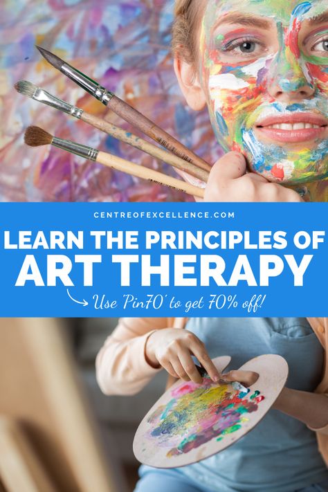 Non Clinical Art Therapy, Art Therapy Courses, Diy Floating Deck, Expressive Art Therapy, Art Therapy Directives, Centre Of Excellence, Creative Arts Therapy, Me Images, Mindfulness Art