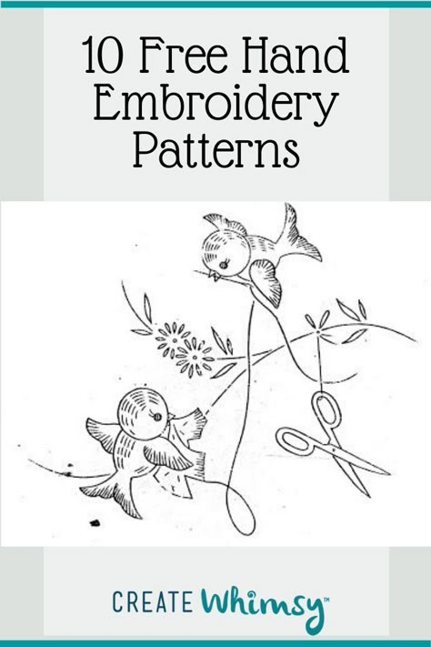 Embroidery Tapestry Patterns, Easy Embroidery Ideas Flower, Embroidery Patterns For Pillow Cases, Vintage Embroidery Flowers, Embroidery Designs Vintage, Free Vintage Embroidery Patterns, Hand Embroidery On Clothes Free Pattern, Hand Embroidery Pillows, Vintage Hand Embroidery Patterns