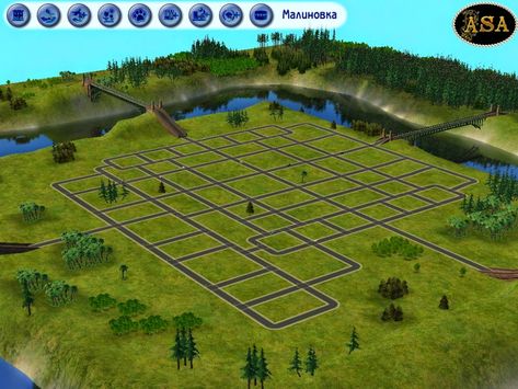 ASAsims Simcity Buildit Layout, Sims2 Cc, Simcity Buildit, Los Sims, Custom Content, Sims 2, Sims Cc, Soccer Field, The Neighbourhood