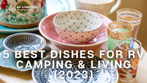 5 Best Dishes For RV Camping & Living (2023) | RV Lifestyle Camping Dishes Set, Camper Dishes, Rv Dishes, Camping Dinnerware, Corelle Plates, Camping Plates, Disney Dishes, Creamy Broccoli Soup, Dish Organization