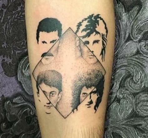 Queen Tattoo, Music Tattoos, Brian May, Freddie Mercury, I Tattoo, Watercolor Tattoo, Tatting, Tattoo Ideas, Piercings