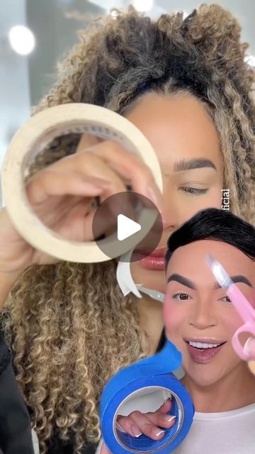 Tape Makeup, Common Makeup Mistakes, 50 Makeup, Makeup Mistakes, Makeup Tips, Makeup, On Instagram, Instagram, Make Up