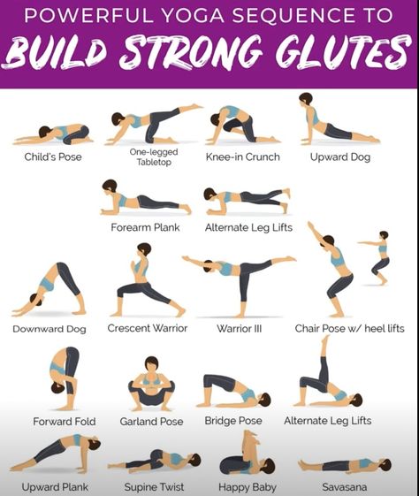 Stretches For Glutes, Somatic Yoga Sequence, Somatic Exercise, Strong Glutes, Yoga Flow Sequence, Quick Yoga, Balance Yoga, Yoga Facts, Flow Yoga