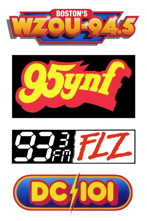 Radio Station Logo Design, Radio Show Logo, Radio Logo Design, Radio Station Logo, Graphic Design 80s, Internet Core, Radio Logo, Logo Design Studio, 80s Poster