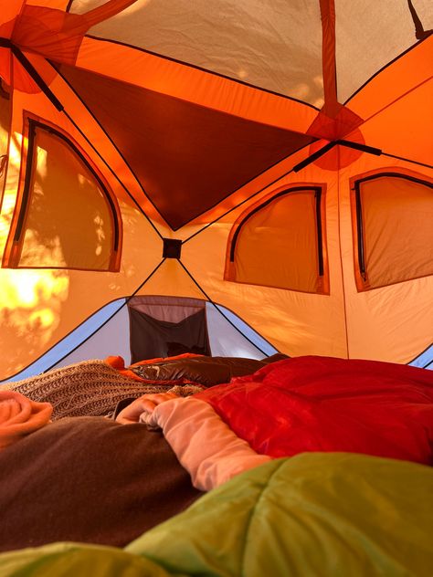 Camping in a tent Campsite Aesthetic, Tent Camping Aesthetic, Cool Camping Gadgets, Must Have Camping Gear, Camping Colorado, Camping Vibes, Colorado Summer, Camping Gadgets, Outdoor Camping Gear