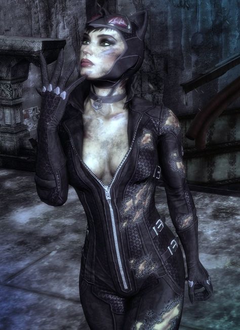 Catwoman - Arkham City 1 by solarnova1101 Catwoman Injustice, Catwoman Arkham City, Batman Arkham Series, Arkham Series, Arkham Games, Batman Games, Catwoman Comic, Injustice 2, Batman Arkham City