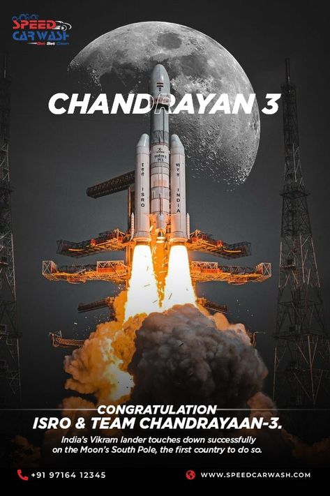 #chandrayan3 #chandrayaan #chandrayaan2themoon #Chandrayaan3 #india #moon #moonmission #ISRO #isromissions #chandrayaan3landing #chandrayaan3updates #chandrayaan3live #isroindia #chandrayan3india #jaiHind #speedcarwash Chandrayan 2 Poster, Chandrayan 3 Poster Design, Chandryan3 Launch, Chandrayaan 2 Drawing, Isro India Spaces Wallpaper, Chandrayaan 3 Poster, Chandrayan 3 Poster, Chandrayan 3 Poster Drawing, Chandrayaan 3 Drawing