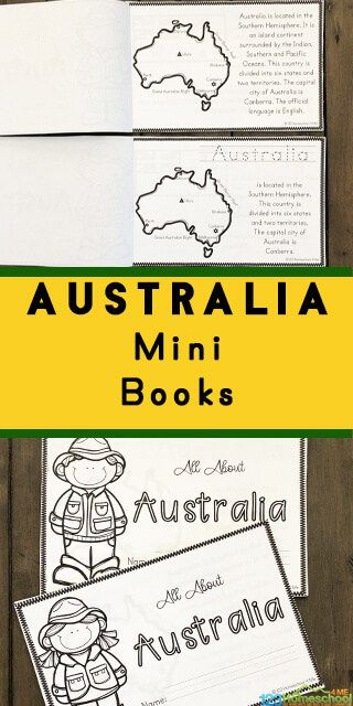 Go down under as you learn about Australia for Kids with these free printable books. These books help teach about Australia; their way of life, the culture, landmarks and interests. They will also learn about some iconic Australian animals like the native kangaroo. Australia Lapbook, Australia Montessori, Australia Facts For Kids, Mexico For Kids, Australia For Kids, Australia Facts, Germany For Kids, Australia Crafts, Italy For Kids