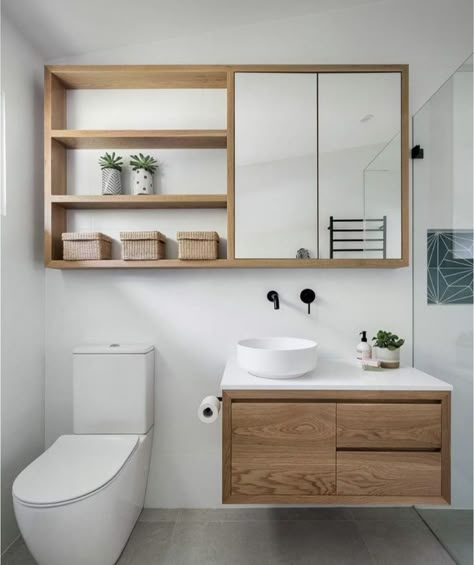 Bathroom Cabinets Designs, Small Bathroom Interior, Bad Inspiration, Bathroom Mirror Cabinet, 아파트 인테리어, Basement Bathroom, Bathroom Inspiration Decor, Bathroom Layout, Bathroom Renos