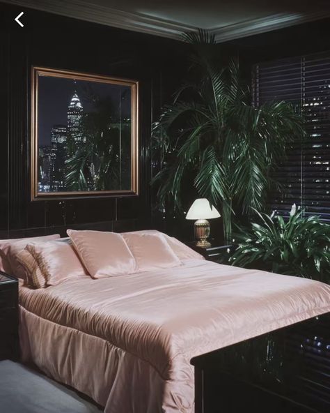 80s Luxury Bedroom, 80s New York Apartment, 80s Glam Bedroom, 1980s Apartment, 80s Luxury Interior, Liminal Vaporwave, 80’s Bedroom, 80s Apartment, Maximalist House