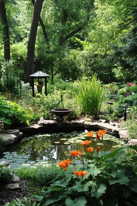 Create a haven for wildlife in your backyard. Learn how to design an outdoor space that attracts birds, bees, and other beneficial creatures. 🦋🐦 #WildlifeGarden #EcoFriendlyYard #SustainableLiving Bird Oasis Backyard, Wildlife Backyard, Backyard Forest, Grid Ideas, Bee Friendly, Wildlife Gardening, How To Attract Birds, Wildlife Sanctuary, Earthship