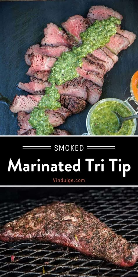 Tri Tip Marinade, Tri Tip Steak Recipes, Tri Tip Steak, Tritip Recipes, Bbq Competition, Smoked Tri Tip, Red Wine Recipe, Best Beef Recipes, Pellet Grill Recipes