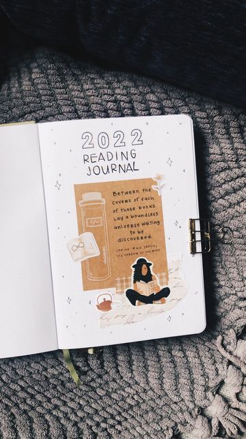 Reading Journal Flip Through, Welcome To My Journal Page, Welcome To My Journal, Reading Journal Ideas Inspiration, Bullet Journal Reading List, Reading Journal Spreads, Bullet Journal Yearly, Book Review Journal, Journal News