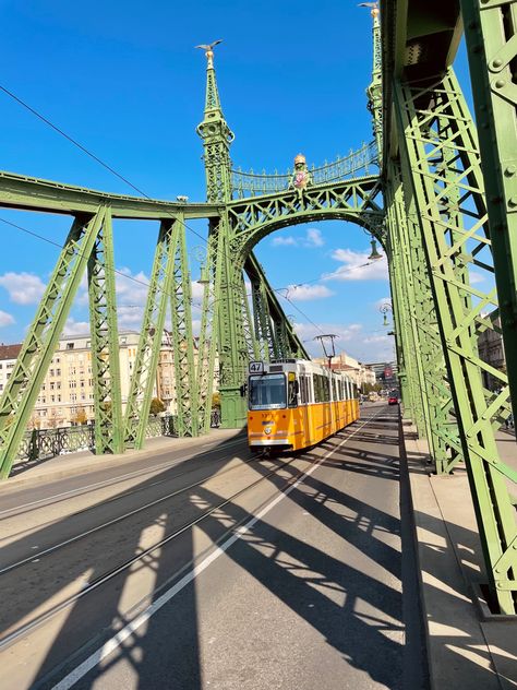 Budapest Aesthetic, Amazing Bridges, Liberty Bridge, London Hotel, Travel Baby, London Hotels, Budapest Hungary, Aesthetic Pastel Wallpaper, Pastel Wallpaper