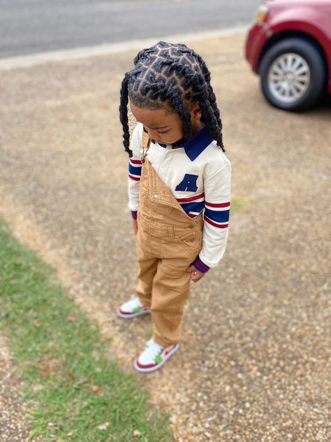 Kids Dreads Hairstyles Boys, Toddler Boy Uniform Outfits Ideas, Toddler Dreads Locks Boys, Preppy Outfits For Boys, Boy Picture Day Outfit School, Picture Day Outfit Boys, Boy School Picture Outfits, Dread Styles For Kids Boys