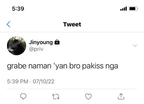 Filipino Tweets, Meme Chat, Funny Text Pictures, Tagalog Quotes Hugot Funny, Funny Quotes Tumblr, Funny Words To Say, Funny Chat, Filipino Memes, Self Deprecating Humor