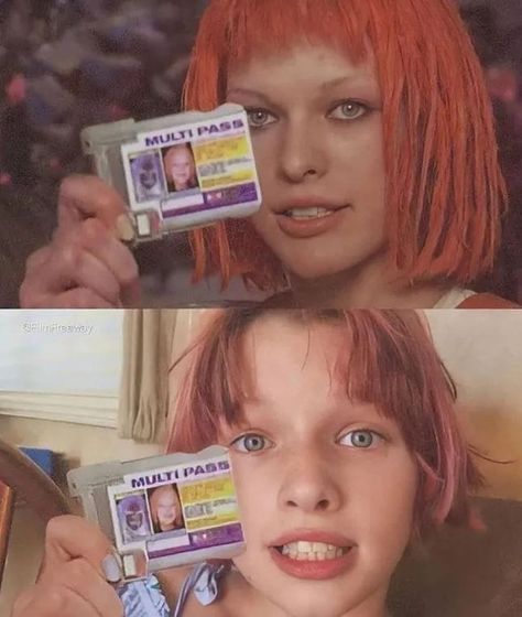 Milla Jovovich Fifth Element, Ever Anderson, Mila Jovovich, Wow Facts, Movie Shots, Celebrity Look Alike, Fifth Element, Milla Jovovich, Classic Actresses