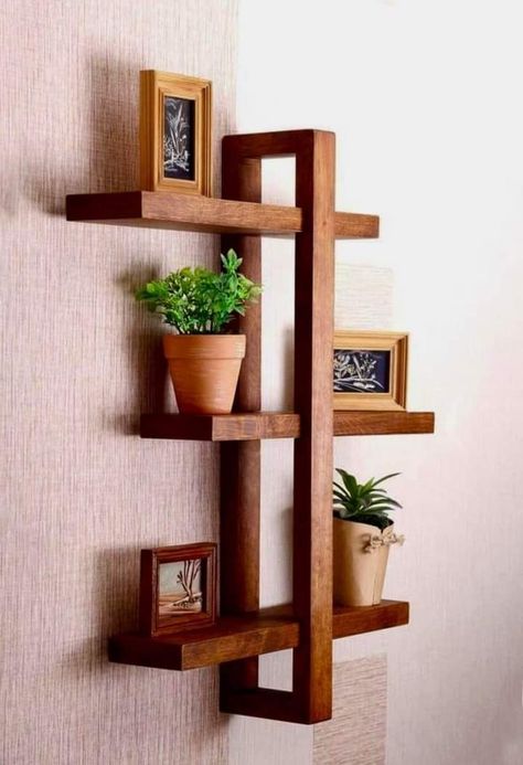 Woodwork Tips, Woodworking Craft, Kitchen Wall Shelves, Woodworking Store, Home Decor Shelves, Carpentry Tools, Hemma Diy, Wooden Wall Shelves, Wall Shelves Design