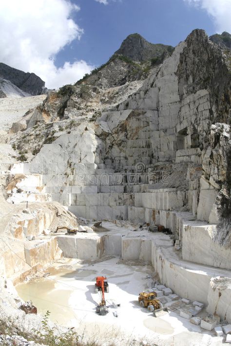 Marble Carrara, Marble Rock, Rock Quarries, Stone Quarry, Cave In, Landscape Concept, Tuscany Italy, Carrara Marble, Natural Phenomena