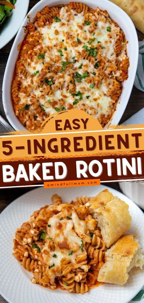 Rotini Pasta Casserole Recipes, Crockpot Rotini Pasta Recipes, Recipes With Rotini Noodles, Make Ahead Pasta, Baked Rotini, Rotini Pasta Recipes, Baked Pasta Recipes Easy, Casserole Dinners, Dinner Ideas For Family