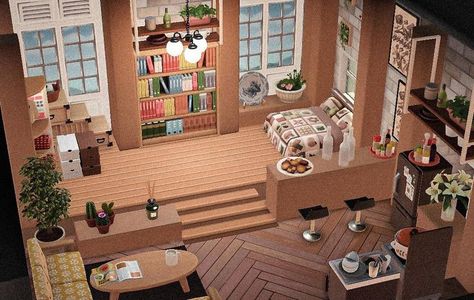 Animal Crossing Big Room Ideas, Animal Crossing Small Room Ideas, My Relaxing Reading Room Animal Crossing, Acnh 6x6 Room, Acnh Furniture Design Code, Acnh Main Room Designs, Acnh Interior Designs, Acnh Bedroom, Acnh Interior