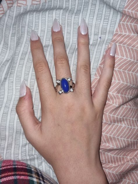 Lapis lazuli ring - The Vampire Diaries Daylight Ring, Elena Gilbert, Casual Outfits, Ring, Quick Saves