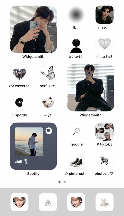 Lockscreen Ios, Ios Layout, Ios App Iphone, Picture Editing Apps, Phone Lockscreen, Iphone Wallpaper Ios, Iphone Home Screen Layout, Phone Inspo, Phone Layout