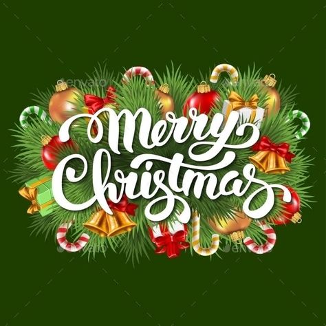 Happy Merry Christmas Images, Merry Christmas Images Free, Pink Cake Toppers, Merry Christmas Calligraphy, Merry Christmas Vector, Merry Christmas Gif, Christmas Vector, Christmas Decor Inspiration, Merry Christmas Images