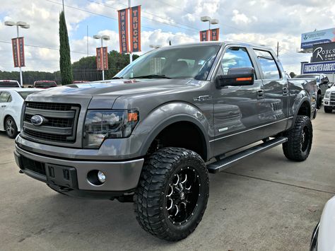 2014 #custom #lifted #Ford #F150 #Lariat truck (Sterling Gray Metallic) 2009 Ford F150, 2014 F150, Ford Explorer 2017, 2012 Ford F150, Ford F150 Custom, Ford F150 Fx4, Ford F150 Lariat, Sterling Grey, Ford Trucks F150