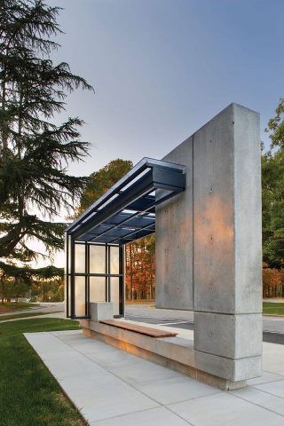 Bus Shelter and parking lot idea for the old Sutter North Medical building ( across from Rideout Hospital)? Bus Stop Design, Bus Shelters, Shelter Design, Urban Furniture, Raleigh North Carolina, Street Furniture, Bus Stop, Urban Planning, Kiosk