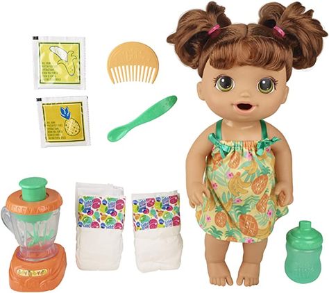 Toy Blender, Muñeca Baby Alive, Baby Alive Food, Anna Doll, Elsa Doll, Baby Magic, Kids Toys For Boys, Baby Alive Dolls, Doll Food