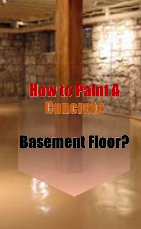 Planning to repaint your basement floor? Check here for the tips and ideas on how to paint a concrete basement floor. Painting A Basement Floor, Paint Basement Floor, Painting Concrete Floors Indoor, Painting Indoor Concrete Floors, Painted Basement Floor, Basement Floor Paint, Painted Cement Floors, Heated Concrete Floor, Painting Basement Floors