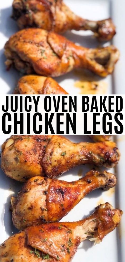 Chicken Leg Recipes Oven, The Best Baked Chicken, Oven Baked Chicken Legs, Chicken Legs Recipe, Best Baked Chicken, Baked Chicken Drumsticks, Chicken Leg Recipes, Chicken Drumstick Recipes, Drumstick Recipes