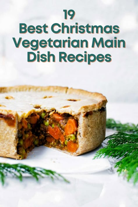 Vegetarians will never feel forgotten at the Christmas buffet! These festive Christmas Vegetarian Main Dish Recipes will have everyone drooling … even the meatatarians on your guest list! Bonus: turns out, most of the very best recipes I found for this showcase also happen to be VEGAN Christmas recipes, as well! Vegetarian Recipes To Freeze, Christmas Vegetarian Recipes, Vegetarian Christmas Main, Recipes To Freeze, Christmas Vegetarian, Oven Bakes, Vegetable Dishes Recipes, Vegetarian Christmas Dinner, Vegetarian Christmas Recipes