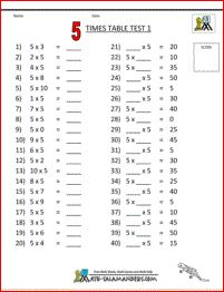 multiplication printable worksheets 5 times table test 1 2 Times Table Worksheet, Times Tables Worksheets, Table Worksheet, 7th Grade Math Worksheets, Printable Multiplication Worksheets, Math Tables, Math Practice Worksheets, 4th Grade Math Worksheets, 3rd Grade Math Worksheets